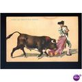 BULLFIGHTING "Capeo de Frente por Detras" Postc...