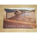 French Postcard - Flooding At Chateaulin Britta...