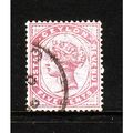 CEYLON 1886 SG 195 5c DULL PURPLE FINE USED