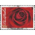 AUSTRALIA, FLOWER, Valentine Rose, red 2006, 50...