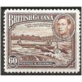 British Guiana 1938 SG315 60c Red-Brown Mounted...
