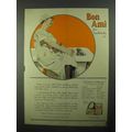 1922 Bon Ami Cleanser Ad - For Bathtubs Etc