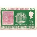 ST CHRISTOPHER, NEVIS, ANGUILLA, 100 years GPO,...