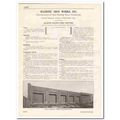 MAJESTIC IRON WORKS INC 1931 Steel rolling door...