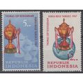 ZAYIX Indonesia 724-725 MH Thomas Cup Badminton...