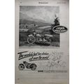 JAWA KOVO LTD PRAGUE 1950 VINTAGE MOTORCYCLE AD...