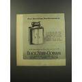 1955 Black, Starr & Gorham Table Lighter Ad - For sterling performance