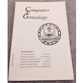 Computers in Genealogy: Sep 1993: Vol. 4 No. 11...