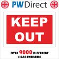 PR505 KEEP OUT SIGN NO ADMITTANCE PRIVATE PROPE...