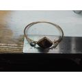 Vintage Signed Roman Gold Tone Bracelet With Ti...
