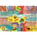God Bless Africa, South Africa, Postcard 1993