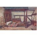 PC19895 Bedroom. Anne Hathaways Cottage. Stratf...