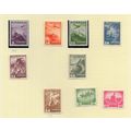 AUSTRIA MH & MNH SELECTION PRE WAR STAMPS 112 C...