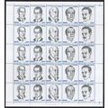 Mexico Mexican Scientists Sheet 1985 MNH SG#175...