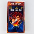 Where Eagles Dare (VHS, 2000, Clint Eastwood Co...
