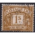 GB 1960 QE2 1/-d Ochre Postage Due Used SG D64 ...