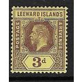 LEEWARD ISLAND 1921-22 GEORGE V WATERMARK MULTI...