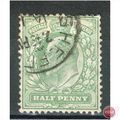 GB stamps 1902-10 - 1/2d SG215 Sheffield cancel 1