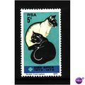 SOUTH AFRICA 1972 5c SIAMESE CATS U/M MINT