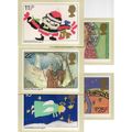 CHRISTMAS set of 5 issued 1981 by Post office p...