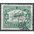 South Africa 1929 SG40 4d Green (pulled perf) G...