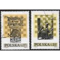 Mi 2322/3 (ʘ): Tenth International Chess Festiv...