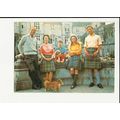 Royalty ROYAL FAMILY Balmoral Postcard by J. Ar...