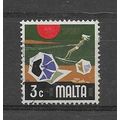 Malta.SG493 3c Sport.Fine Used.Jan20