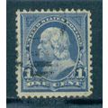 Used 264 1c Benjamin Franklin Fine M03000