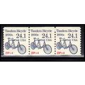 2266 24.1c Tandem Bicycle Fine MNH Dry Gum PNC ...