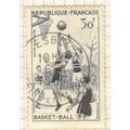 France 1956 - SG1297 - 30f - Basketball - used 2