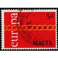 Malta. 1971 5d S.G.450 Used