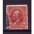 USA 1895 SG 274 6c DULL BROWN FINE USED