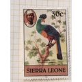 Sierra Leone 1983 Birds 30c Great Blue Turaco U...
