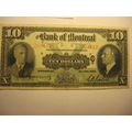 1938 Canada 10 dollar note