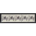 2124 4.9c Buckboard Very Fine MNH Dry Gum PNC 3...