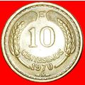 CONDOR (1960-1970): CHILE ★ 10 CENTESIMOS 1970!...