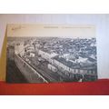 VIEW FROM TOWER, AIGUES-MORTES, GARD, FRANCE un...