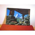 MATTERHORN, SWITZERLAND . used vintage postcard...