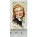 1934 Players Film Stars 2nd Series No. 38 Ginge...