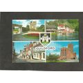 Postcard Surrey Guildford Multiview