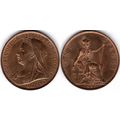 Great Britain. Victoria. Penny 1897. AU. dy23383