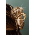 Gold Twist Large Alloy Hair Clip