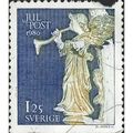 SWEDEN, CHRISTMAS, Angel Trumpet, blue 1980, 1....