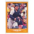 1988 Score Carlton Fisk baseball card #592- NM-...