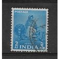 India.SG358 2a Woman Spinning.Fine Used.Apr19