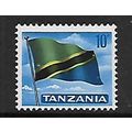 TANZANIA 1965 10c TANZANIAN FLAG SG 129 M MINT
