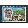 TANZANIA 1965 1s.30 SKULL AND EXCAVATIONS SG 13...