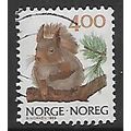 NORWAY 1988 WILDLIFE 4K EURASIAN RED SQUIRREL S...