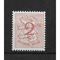 Belgium.SG1334 2c The Belgian Lion (Brown).Moun...